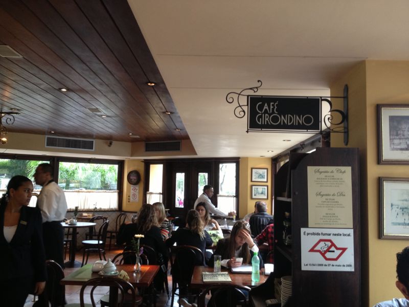 Cafe Girondino no centro de SP