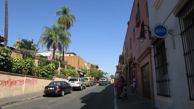 Rua do hotel