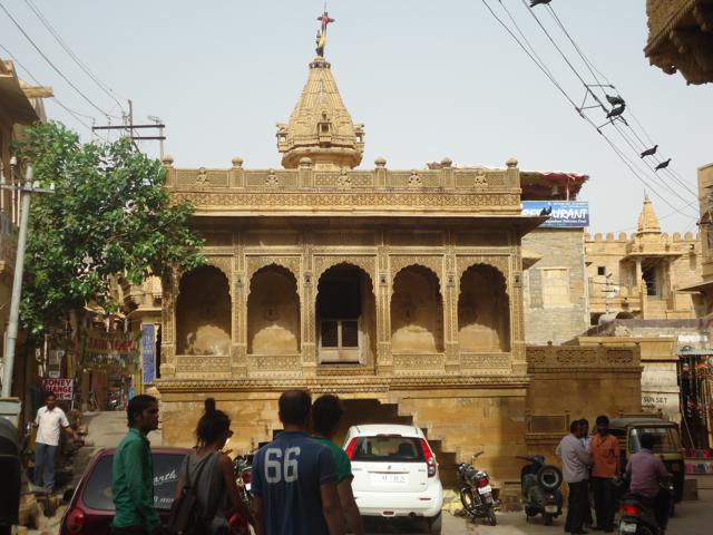 Jain temple dentro do forte