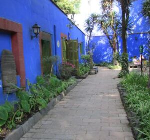 A casa azul de Frida Kahlo, no México