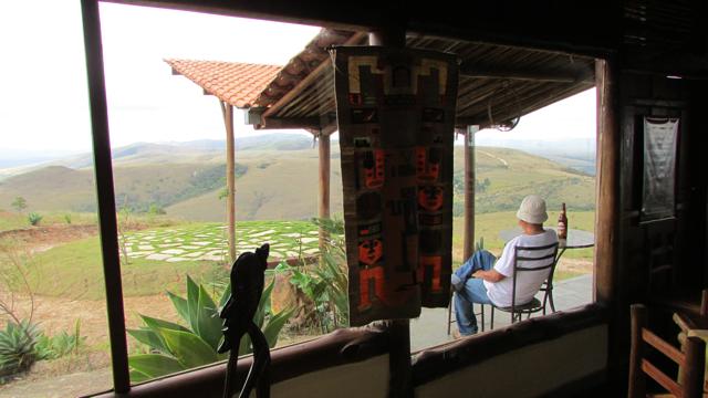 Paz e tranquilidade na pousada Mirante da Serra Verde