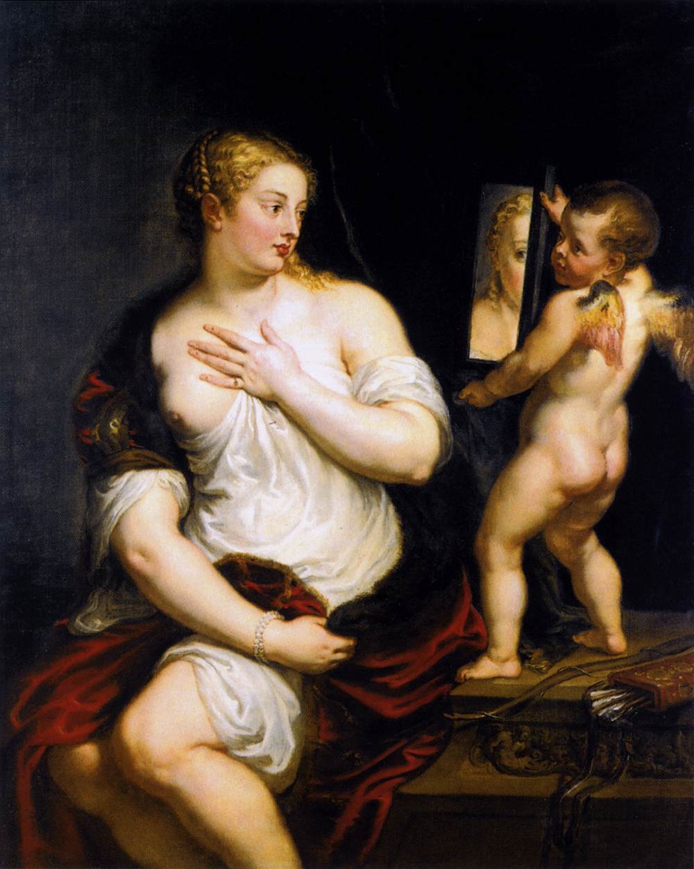 A toalete de Vênus, de Rubens