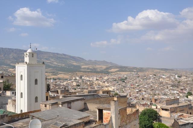 Parte de Medina vista de cima