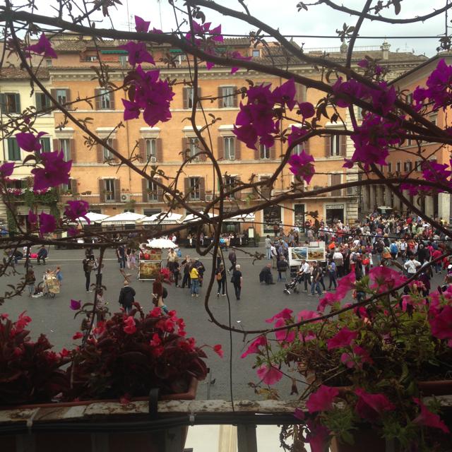 Um ângulo diferente de ver a Piazza Navona