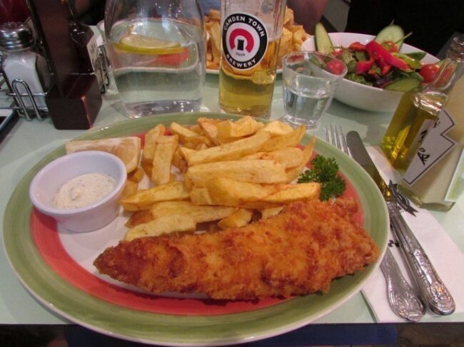 Fish and Chips do Poppies
