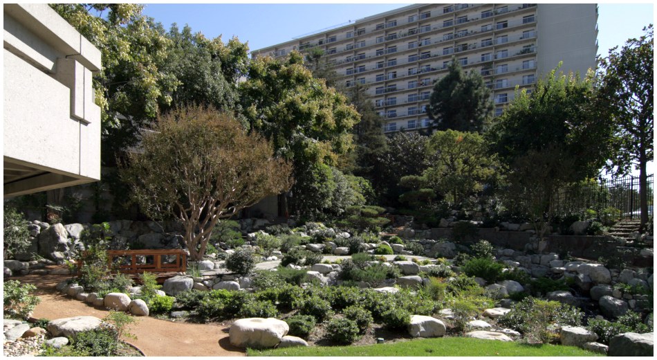 O oásis que é o James Irvine Japanese Garden (foto: reprodução)