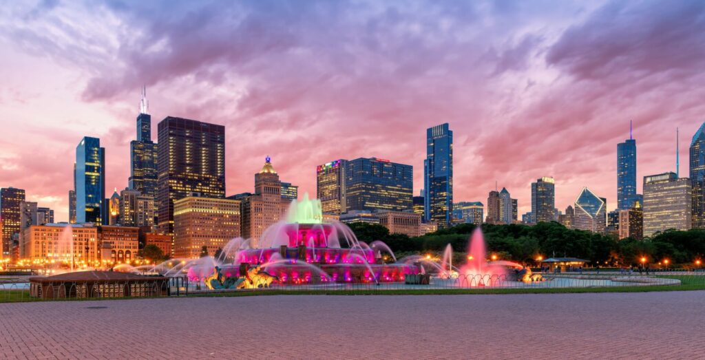 O que fazer em Chicago: Buckingham Fountain