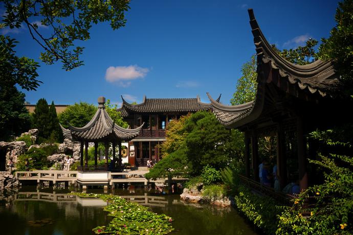 Lan Su Chinese Garden, um oásis em Chinatown (Imagem: reprodução)
