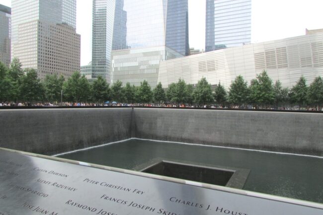 Memorial do 11 de setembro, em Nova York.