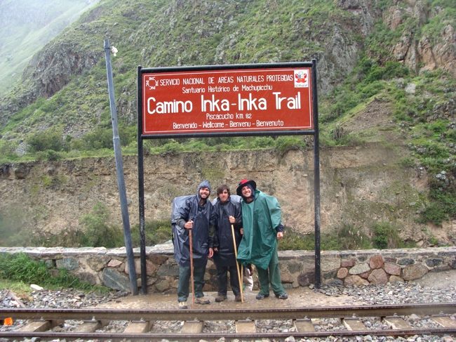 Entrada da Trilha Inca