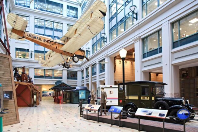 Museus de Washington DC: Postal Museum