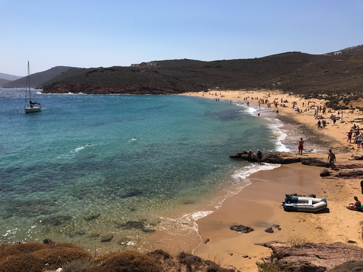 Agios Sostis, uma das melhores praias de Mykonos