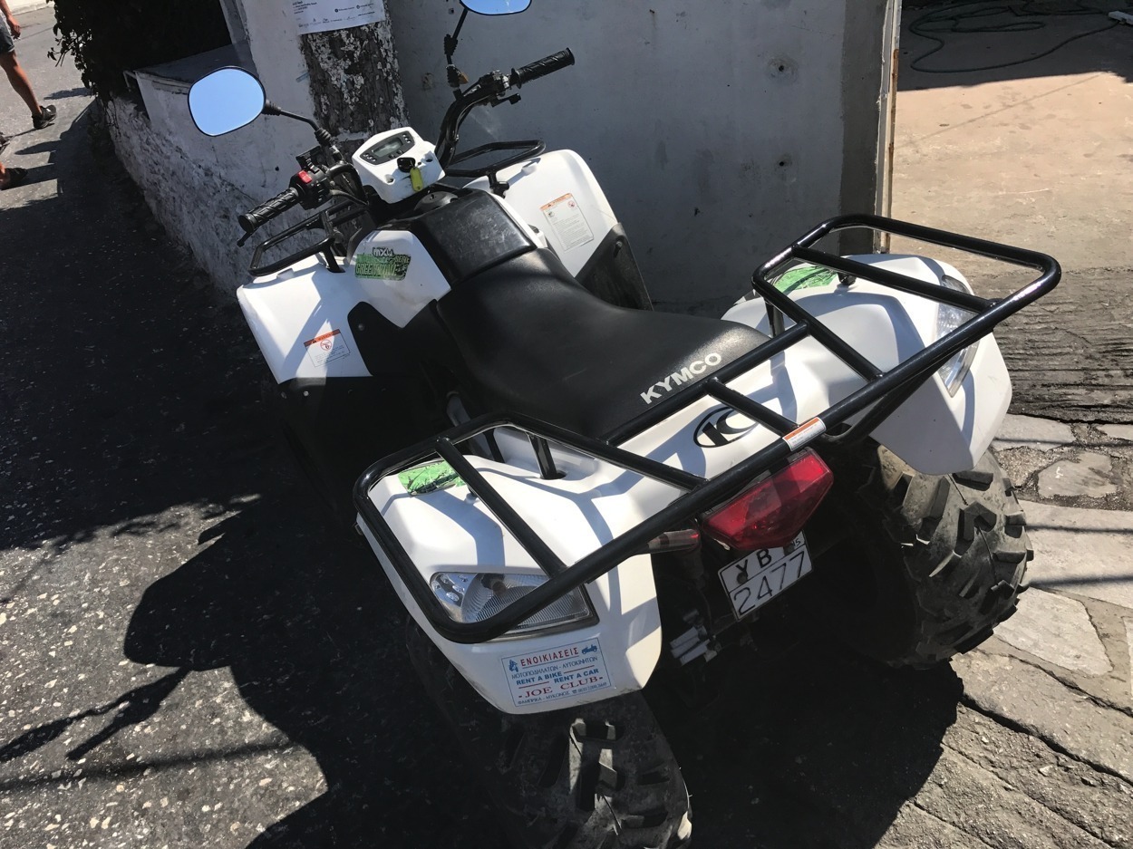 O meio de transporte "oficial" da ilha de Mykonos