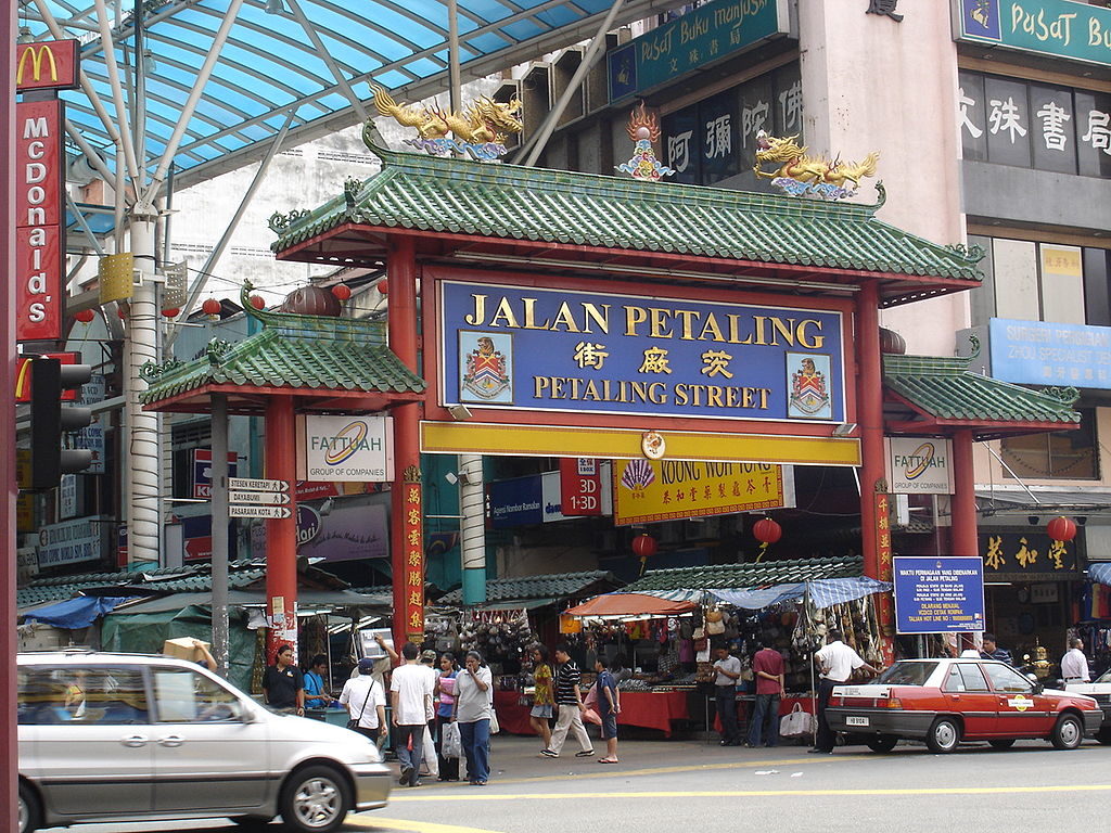 Chinatown em Kuala Lumpur