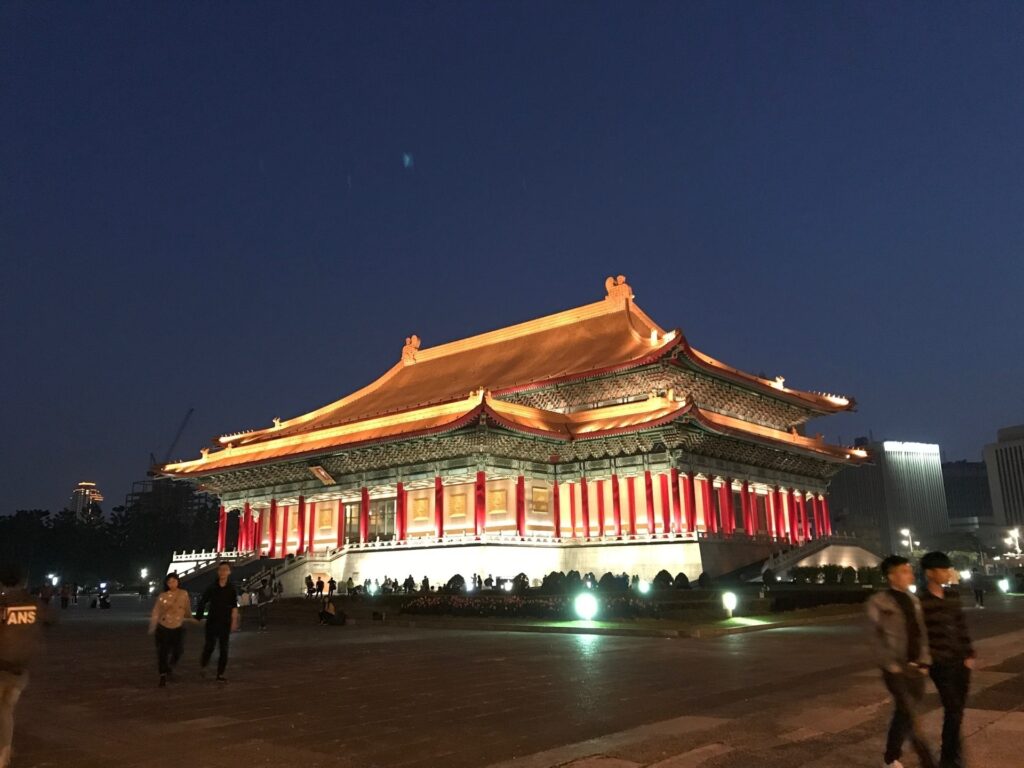 Memorial Chiang Kai-shek, uma das atrações em Taipei