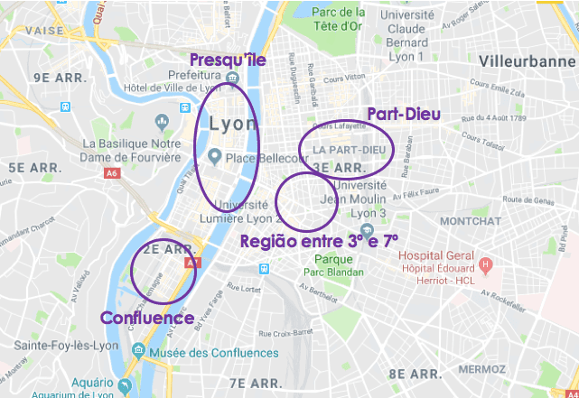 Onde ficar em Lyon: mapa dos melhores bairros