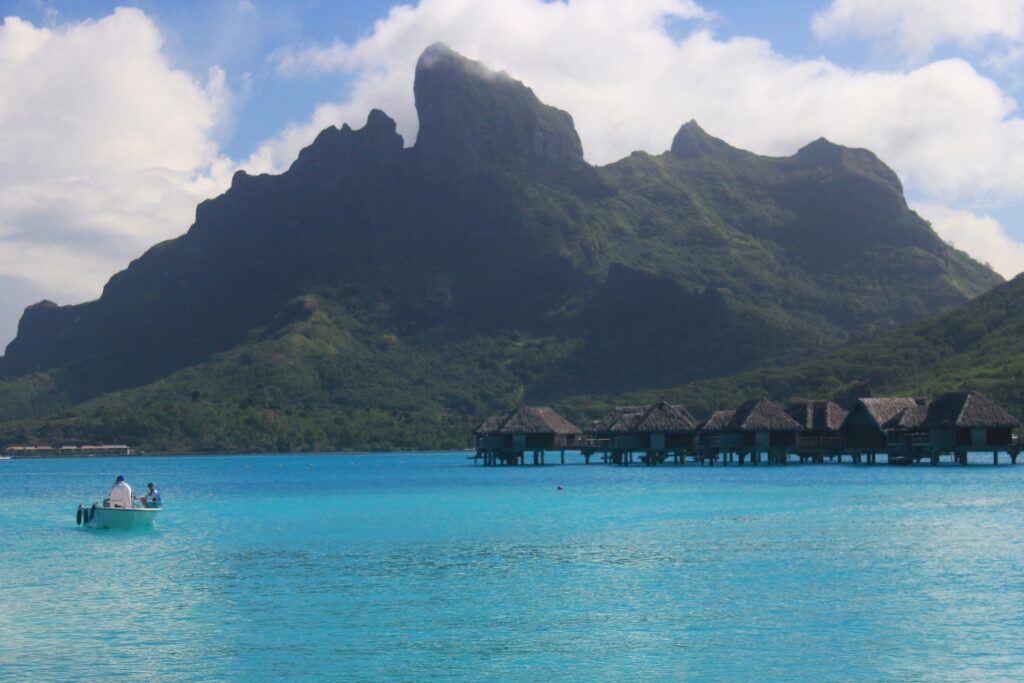Bora-Bora, o grande clássico das paisagens da Polinésia Francesa.