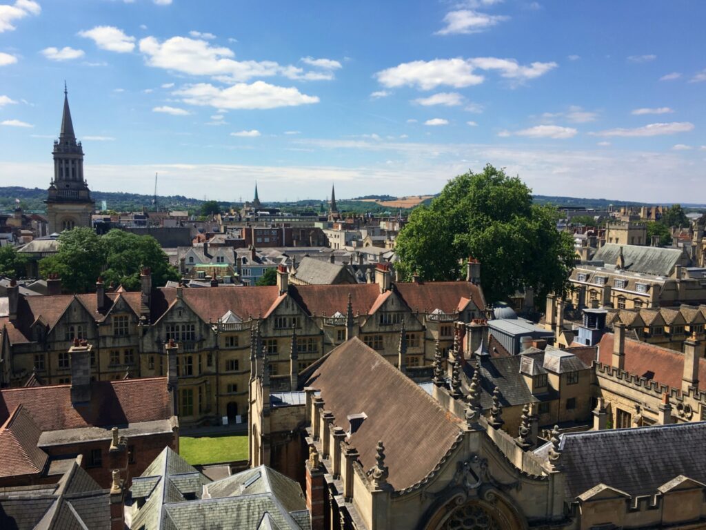 Oxford vista de cima