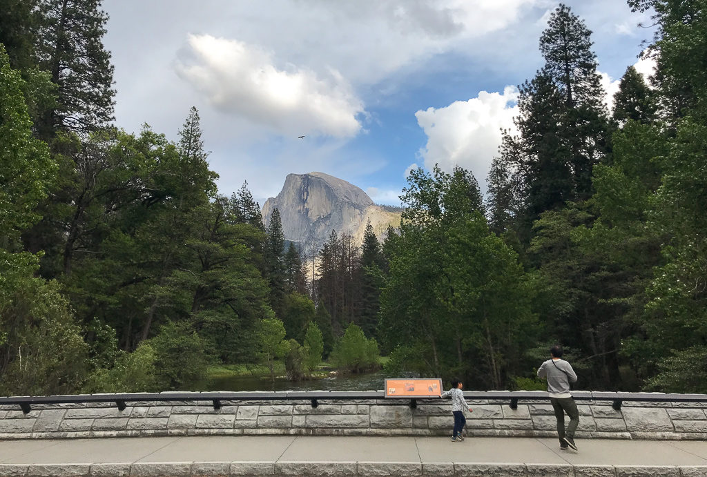Half dome em Yosemite. 