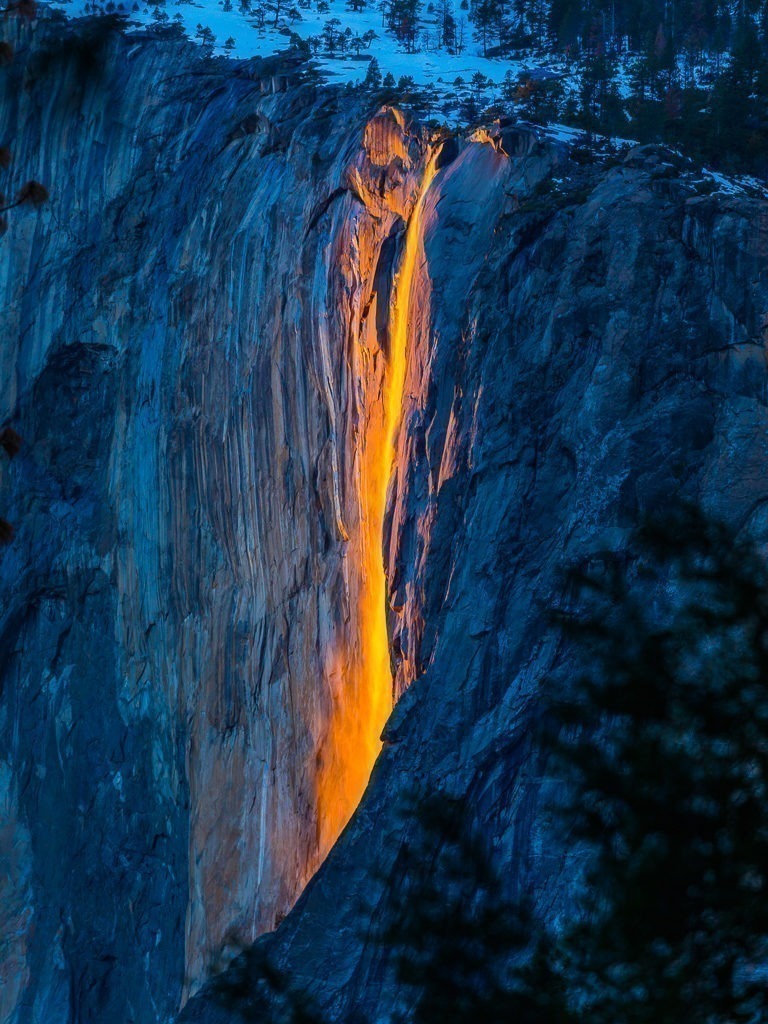 Cachoeira de lava yosemite