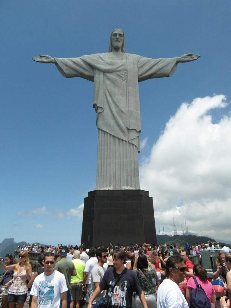 pontos turísticos do brasil: cristo