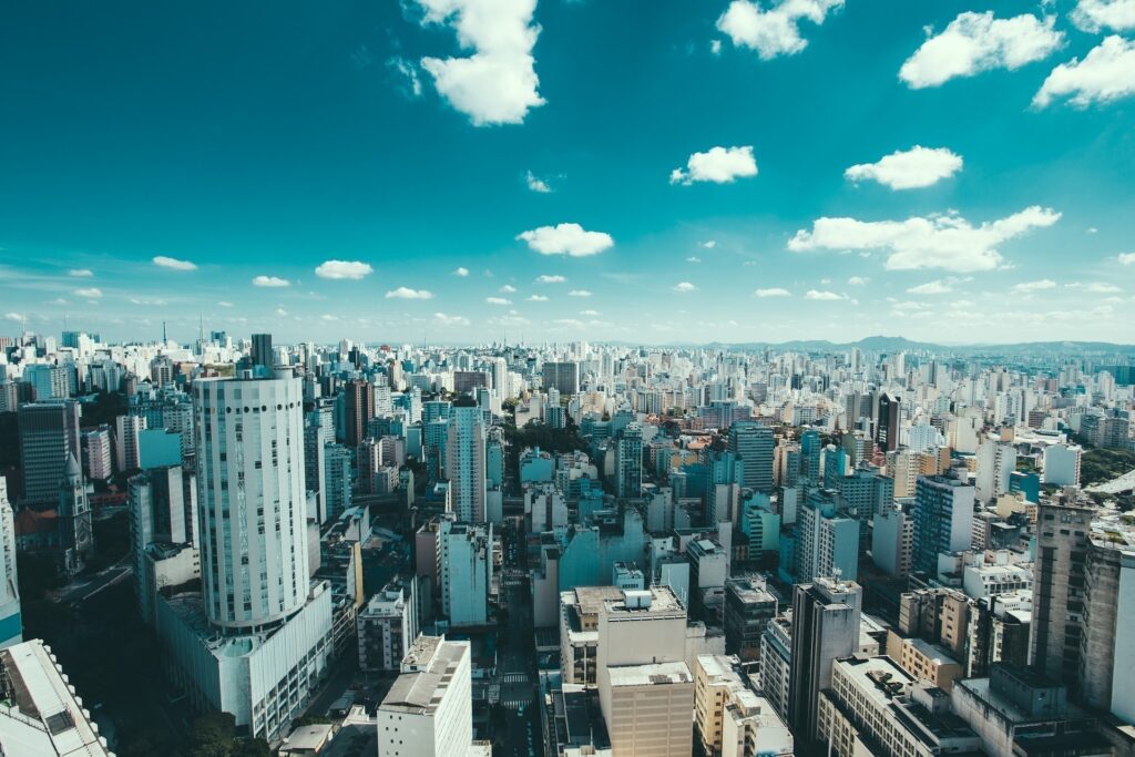 Vista de São Paulo do alto