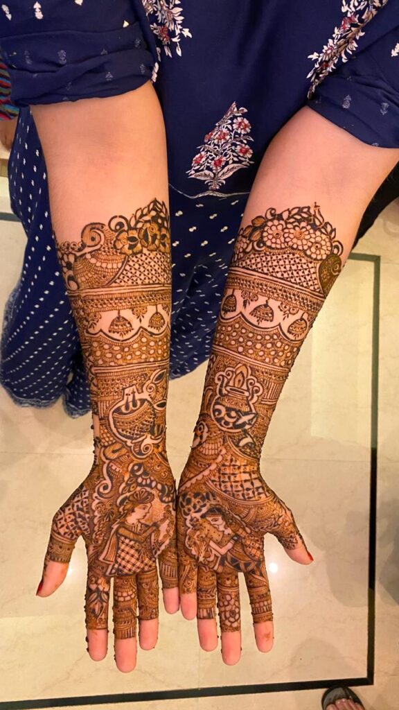 Henna noiva indiana