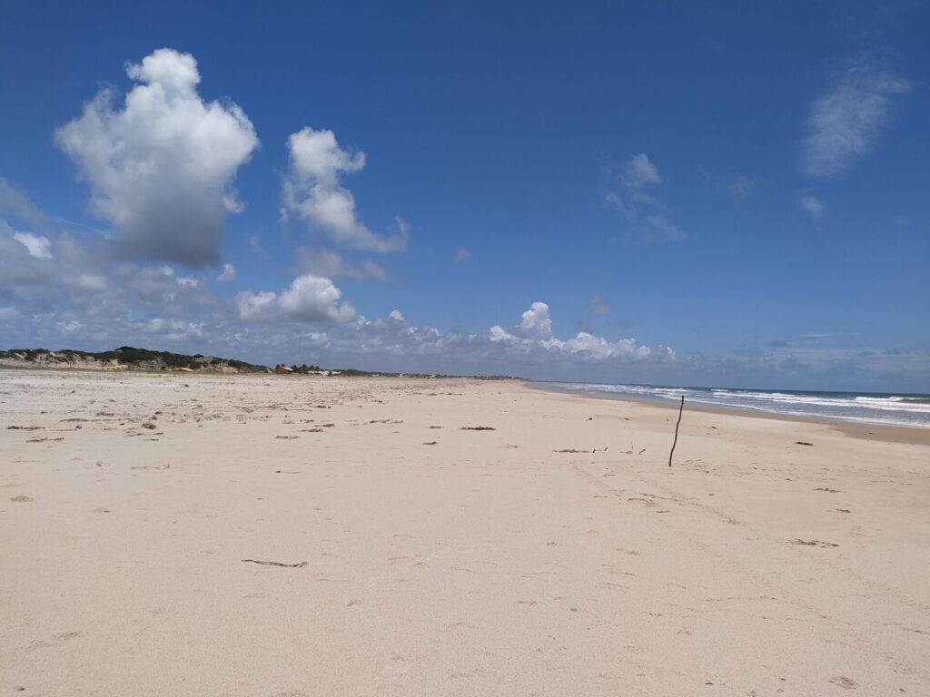 De Aracaju a Salvador pelo litoral: Praia do Saco
