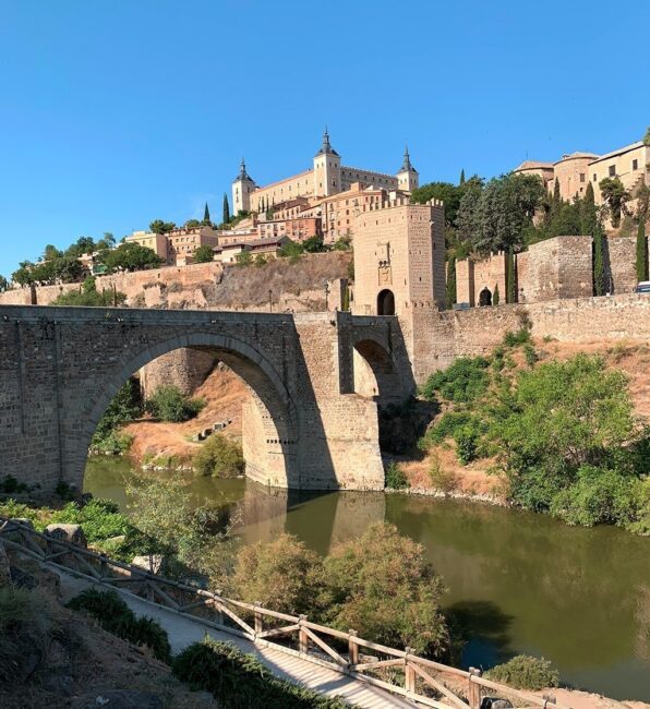 castelo ponte rio toledo Espanha