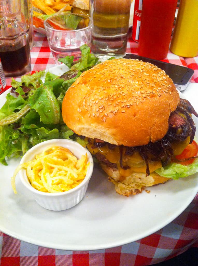 Hamburger em Paris