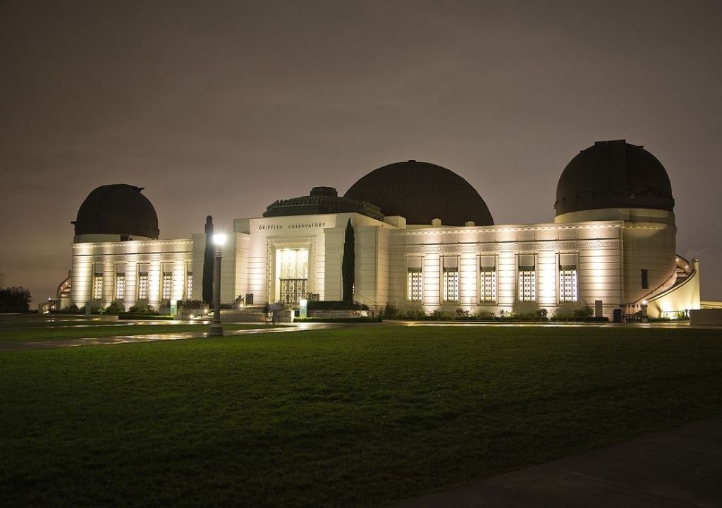 Griffith Observatory à noite