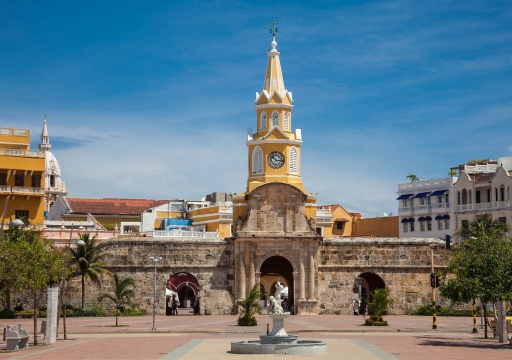 o que fazer em Cartagena - Torre do Relógio