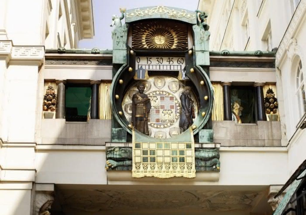 o que fazer em Viena-Anker Clock