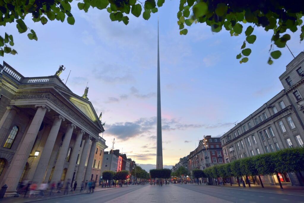 Obelisco Centro Dublin Irlanda