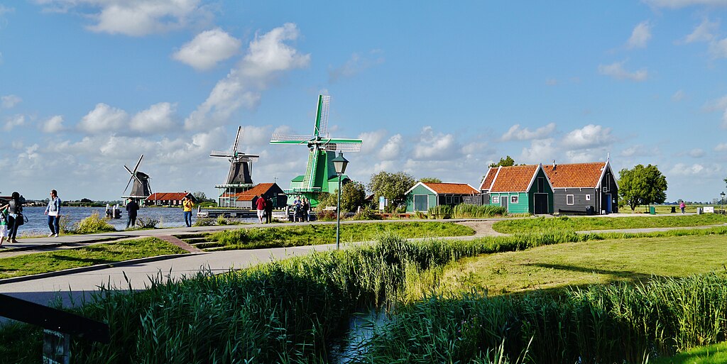 Zaanse Schans bate e volta Amsterdã Holanda