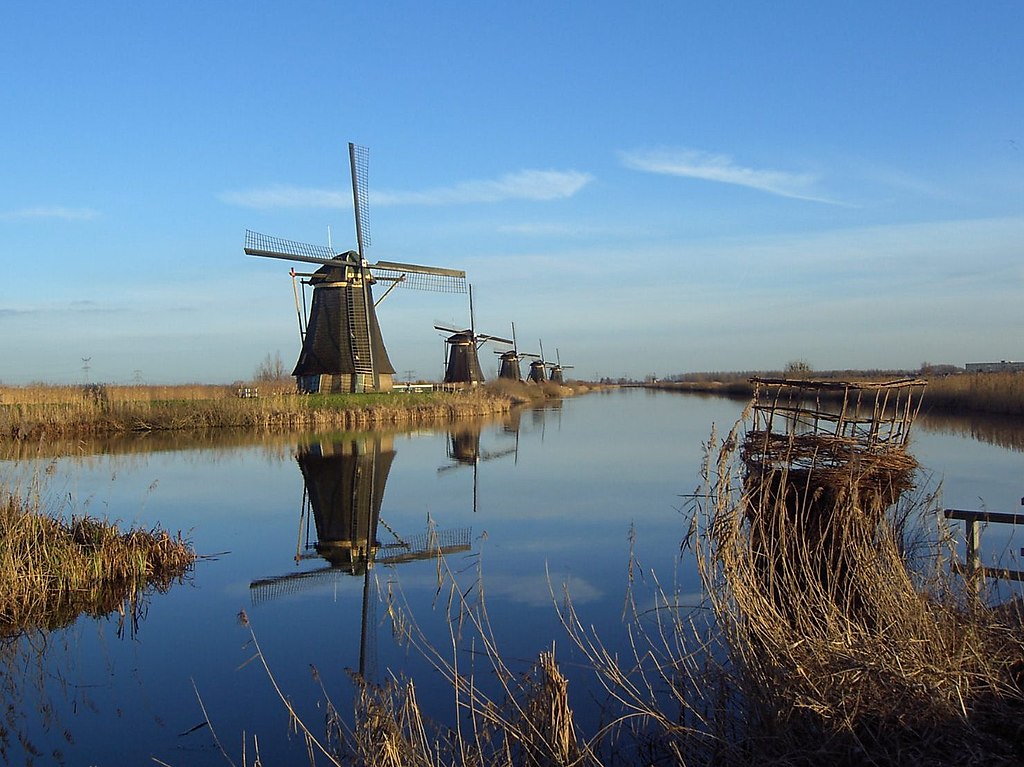 Kinderdijk bate e volta amsterdã