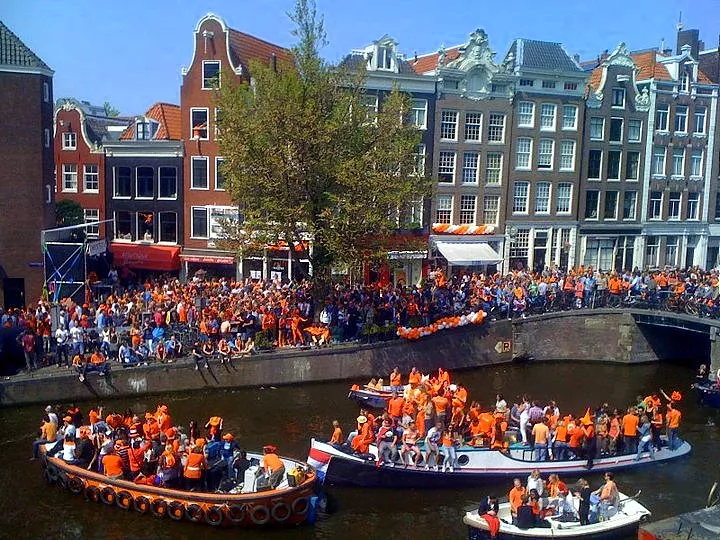 king's day dia do rei amsterdam holanda