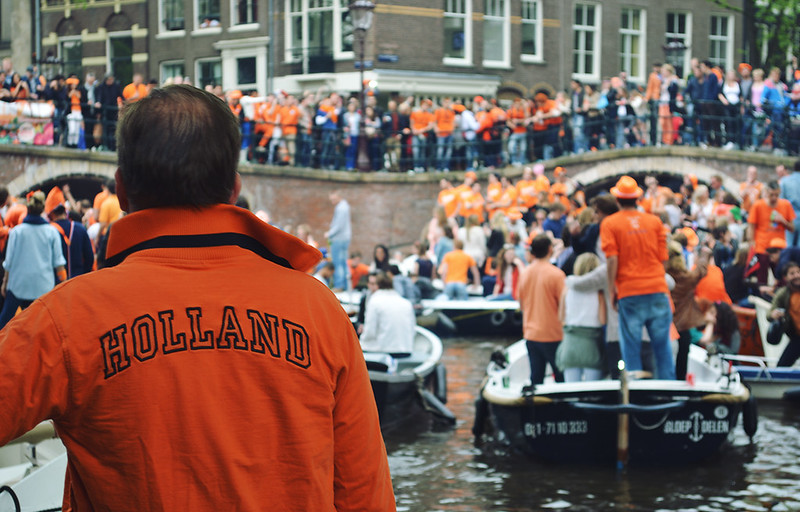 king's day dia do rei amsterdam holanda