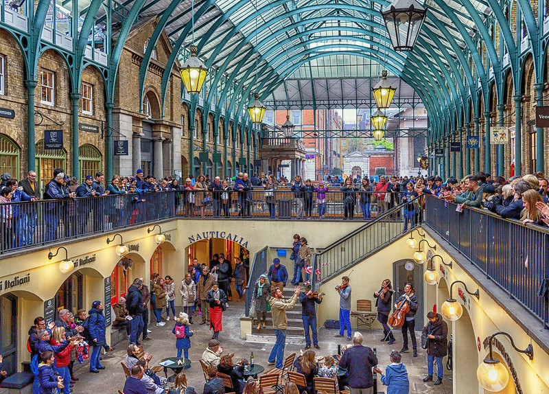 Mercados de Londres Covent Garden