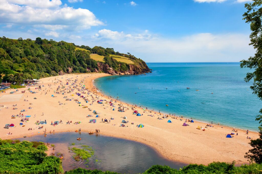 Praias do Reino Unido Devon